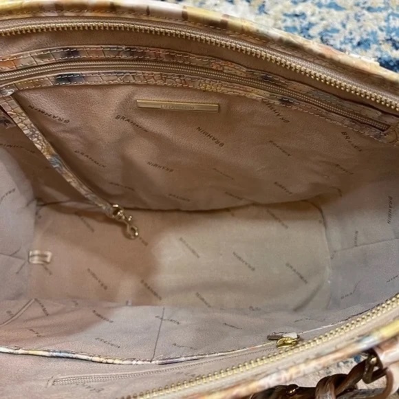 Brahmin Poppy Seed Melbourne Medium Asher NWT Handbag - Picture 5 of 6